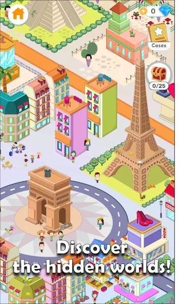 Hidden Case Find Hidden Object (Скрытый кейс Найти скрытые объекты) [МОД Бесконечные деньги] Screenshot 3
