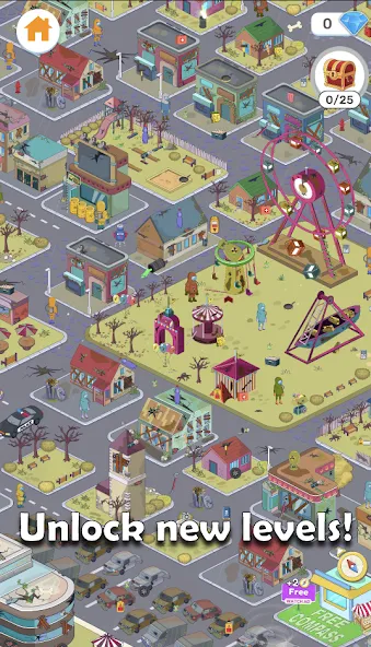 Hidden Case Find Hidden Object (Скрытый кейс Найти скрытые объекты) [МОД Бесконечные деньги] Screenshot 5