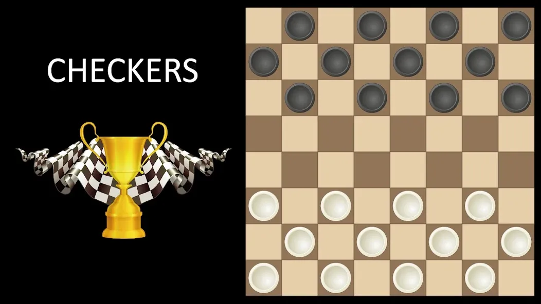 Checkers With Friends Game [МОД Много монет] Screenshot 1