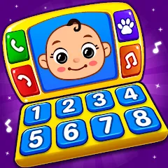 Скачать взломанную Baby Games: Piano & Baby Phone (Бейби Геймс)  [МОД Много монет]