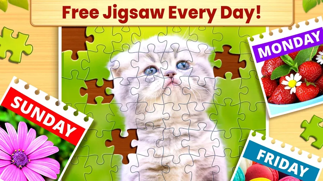 Jigsaw Puzzles: Picture Puzzle [МОД Unlimited Money] Screenshot 3