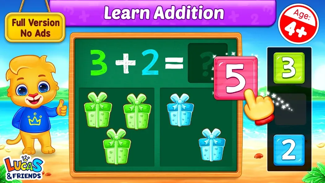 Math Kids: Math Games For Kids [МОД Бесконечные деньги] Screenshot 1