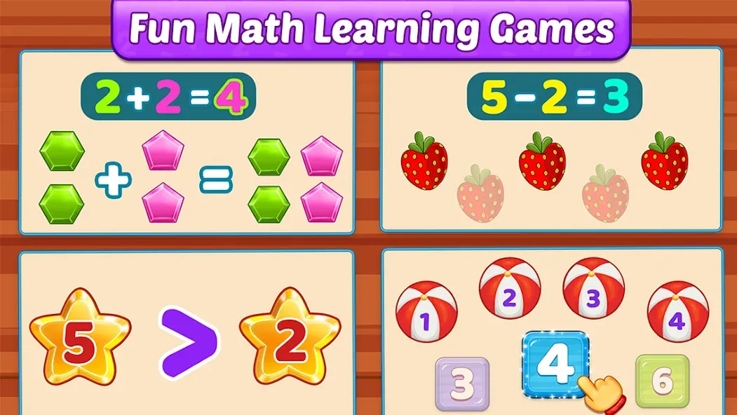 Math Kids: Math Games For Kids [МОД Бесконечные деньги] Screenshot 5