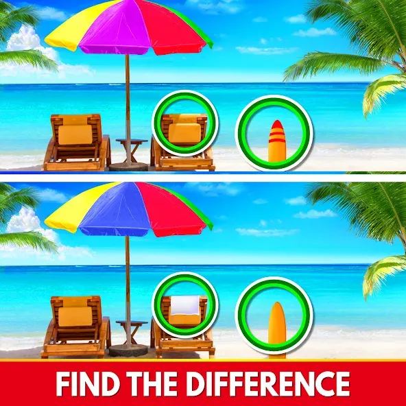 Find The Differences - Spot it [МОД Unlimited Money] Screenshot 1