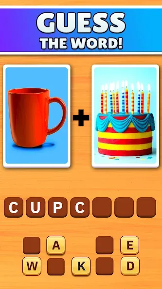 Word Pics - Word Games (Уорд Пикс) [МОД Бесконечные деньги] Screenshot 1