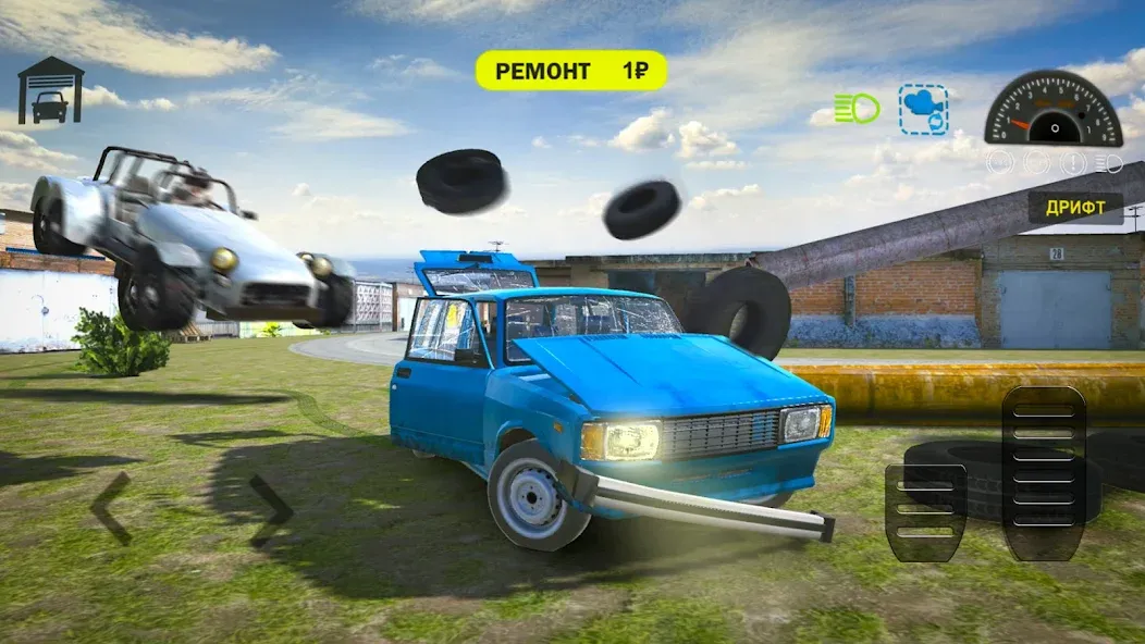 Car Crash Racing - Russia (Кар Краш Рейсинг) [МОД Все открыто] Screenshot 4