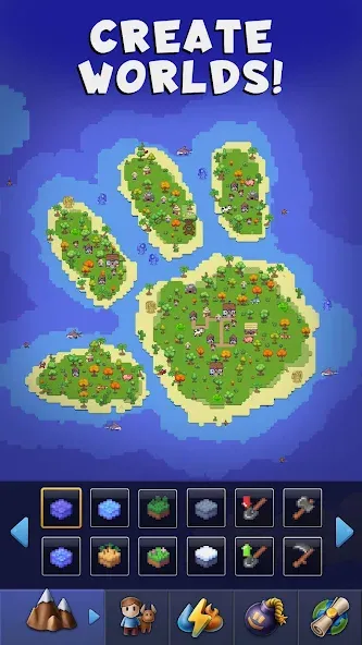 Galactory - Sandbox Simulator (Галактори) [МОД Меню] Screenshot 2