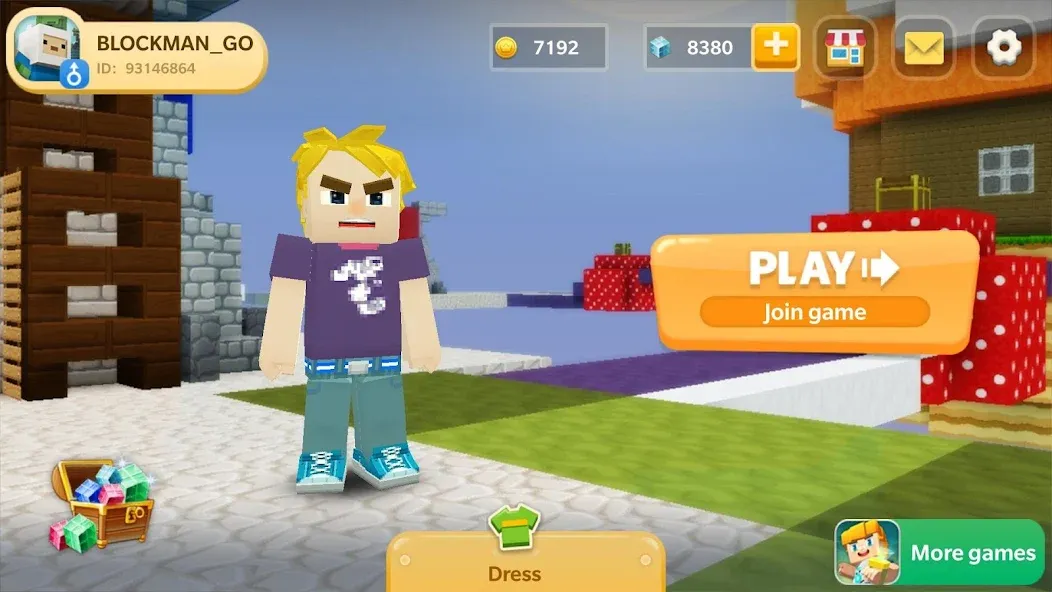 Sky Wars for Blockman Go (Скай Варс для Блокман Го) [МОД Menu] Screenshot 1