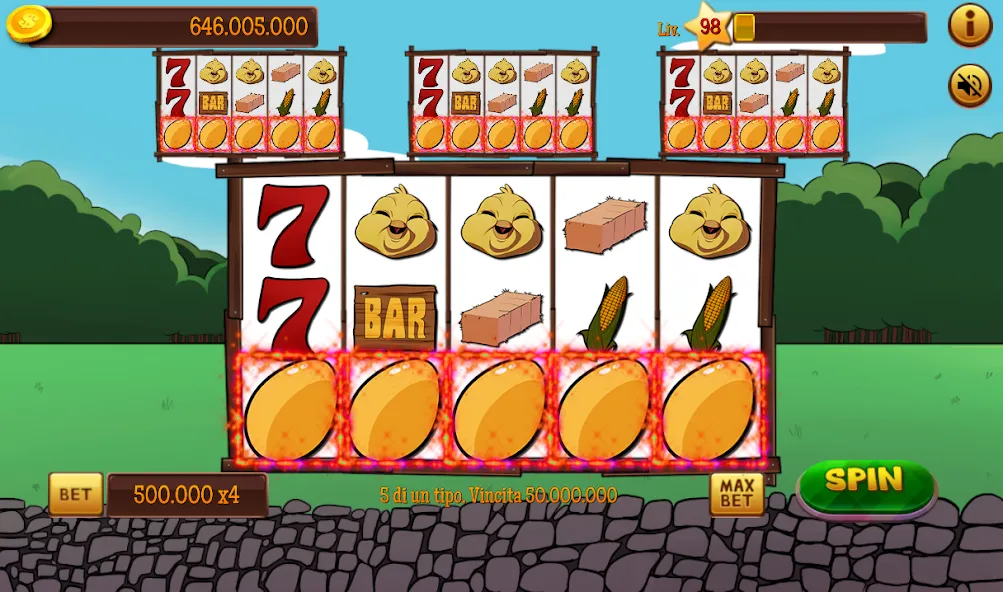 Slot Gallina 4 (Слот Галлина 4) [МОД Menu] Screenshot 1