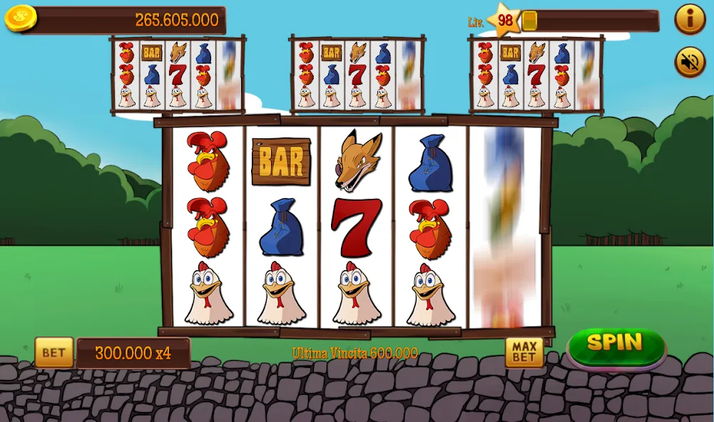 Slot Gallina 4 (Слот Галлина 4) [МОД Menu] Screenshot 3