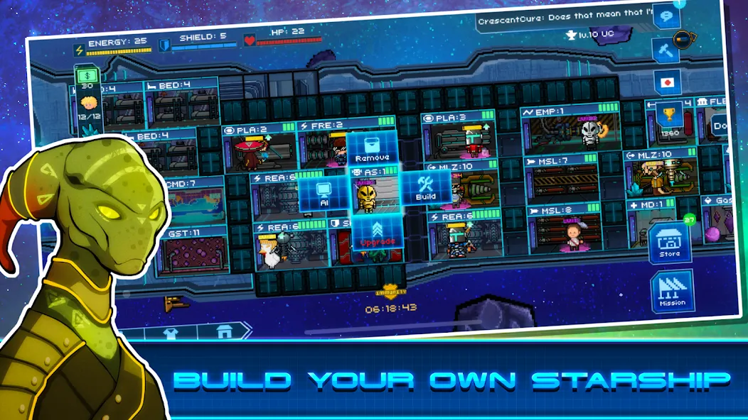 Pixel Starships™ (Пиксель Звездные Корабли) [МОД Unlimited Money] Screenshot 1