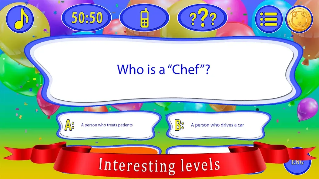 Kids Quiz Games: Millionaire [МОД Все открыто] Screenshot 3