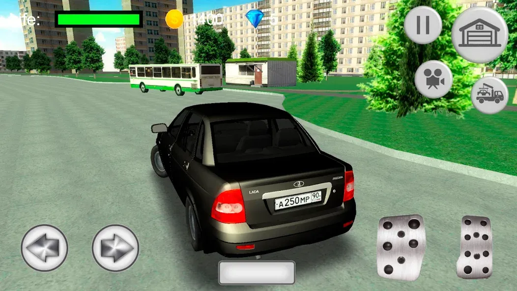 Лада Приора - русская машина [МОД Unlocked] Screenshot 2