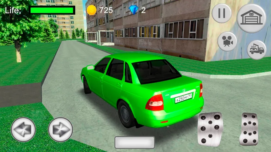 Лада Приора - русская машина [МОД Unlocked] Screenshot 4