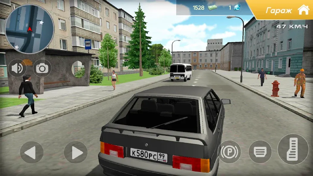 Lada 2114 Car Simulator [МОД Бесконечные деньги] Screenshot 2