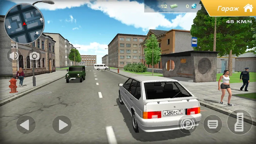 Lada 2114 Car Simulator [МОД Бесконечные деньги] Screenshot 4