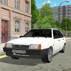 Скачать взломанную Lada 2109 Russian Car Driver  [МОД Menu]