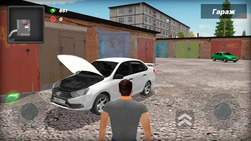 Лада Гранта. Игра про машины [МОД Бесконечные деньги] Screenshot 4