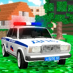 Взлом Стив ВАЗ 2107 ДПС Лада Семерка  [МОД Много денег]