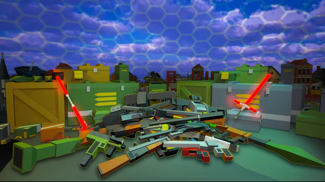 Pixel Fury Classic FPS Shooter (Пиксельная Ярость Классический ФПС Стрелок) [МОД Все открыто] Screenshot 2