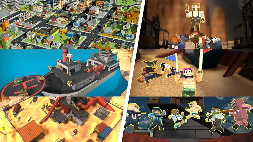 Pixel Fury Classic FPS Shooter (Пиксельная Ярость Классический ФПС Стрелок) [МОД Все открыто] Screenshot 3