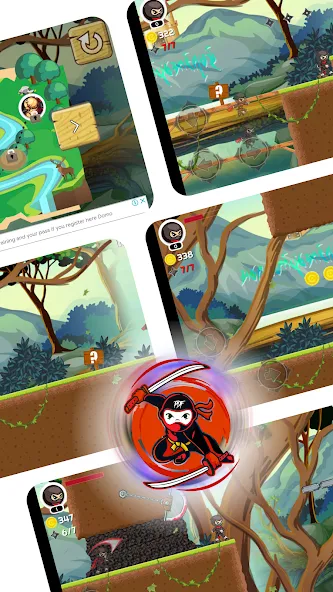 Ninja Jumper - Hero PDF (Ниндзя Джампер) [МОД Все открыто] Screenshot 3