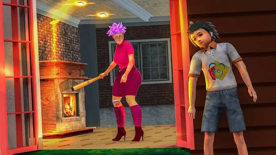 The Evil Teacher Horror Game (Ивил Хоррор Учитель 3D) [МОД Много монет] Screenshot 1