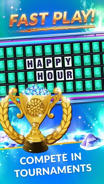Wheel of Fortune: TV Game (Вил оф Фортюн) [МОД Бесконечные деньги] Screenshot 3