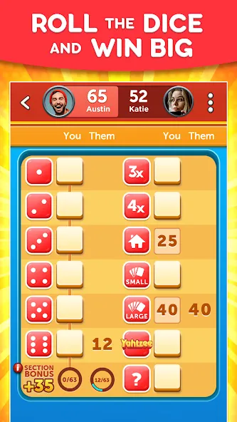 YAHTZEE With Buddies Dice Game (ЯХТЗИ с друзьями) [МОД Все открыто] Screenshot 1