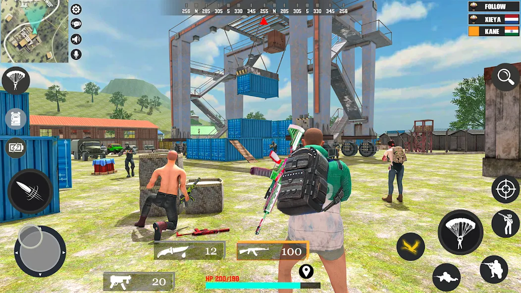 Fps Fire Shooting Game Offline (Фпс Баттлграунд Мобайл Индия) [МОД Все открыто] Screenshot 3