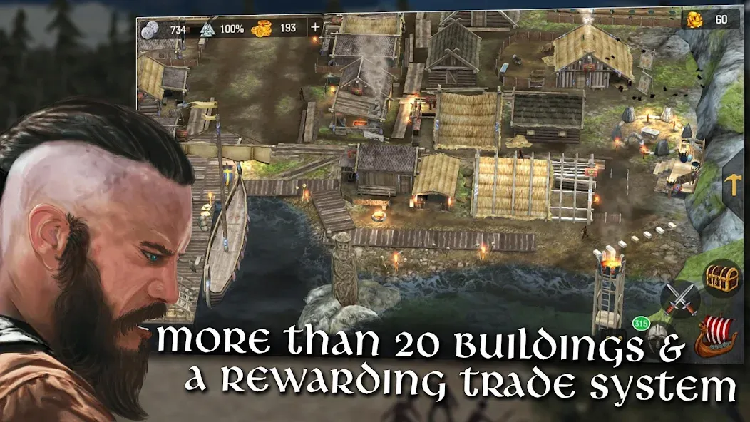 Vikings at War (Викинги в войне) [МОД Unlimited Money] Screenshot 5