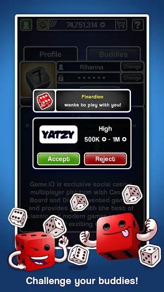 Yatzy Ultimate (Ятзи Ультимейт) [МОД Menu] Screenshot 4