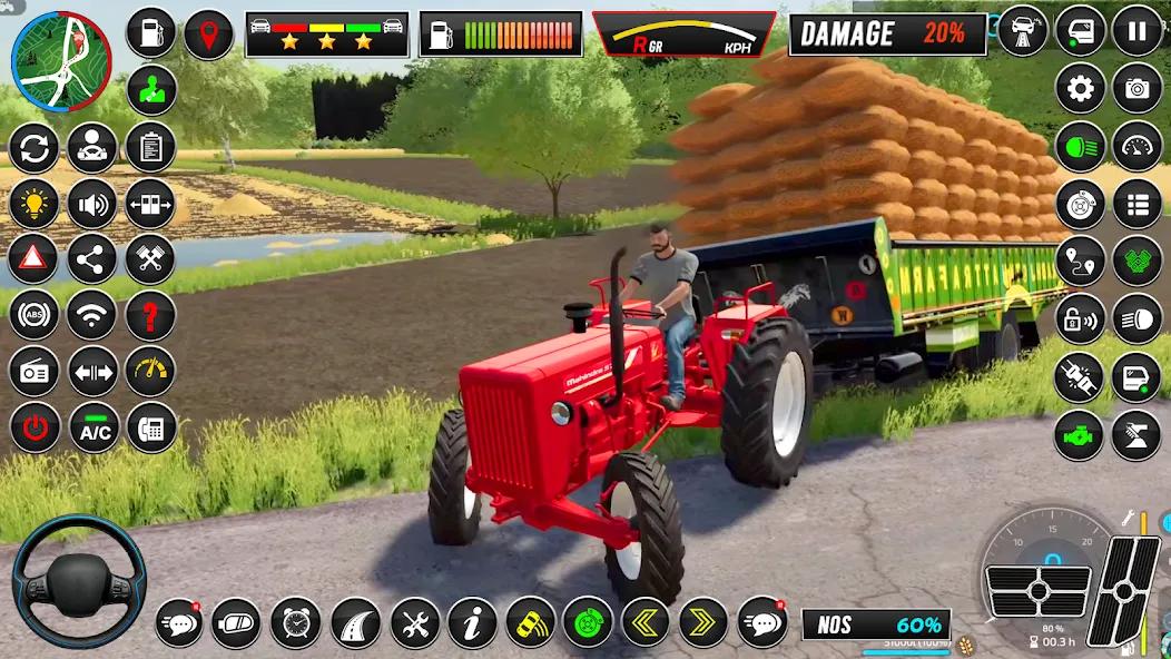Indian Tractor Simulator Games [МОД Меню] Screenshot 1
