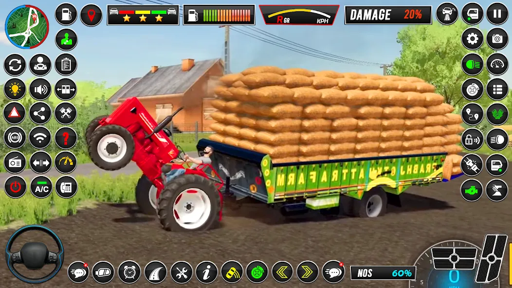 Indian Tractor Simulator Games [МОД Меню] Screenshot 2
