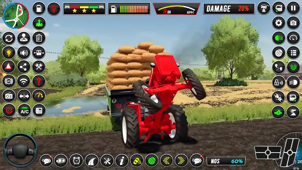 Indian Tractor Simulator Games [МОД Меню] Screenshot 4