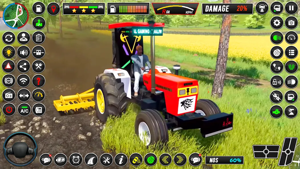 Indian Tractor Simulator Games [МОД Меню] Screenshot 5