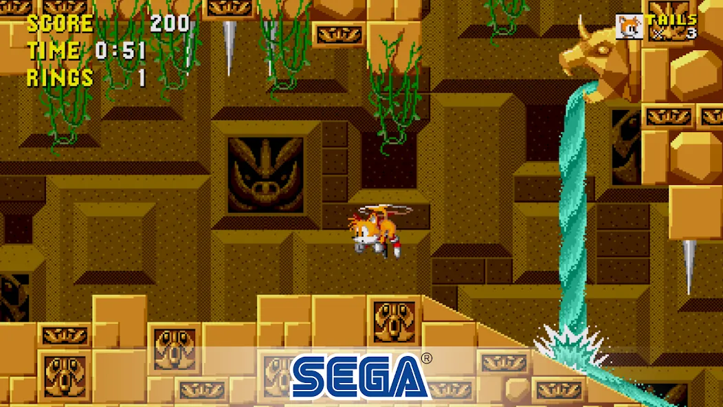 Sonic the Hedgehog™ Classic (Соник Зе Хеджхог Классик) [МОД Unlocked] Screenshot 3