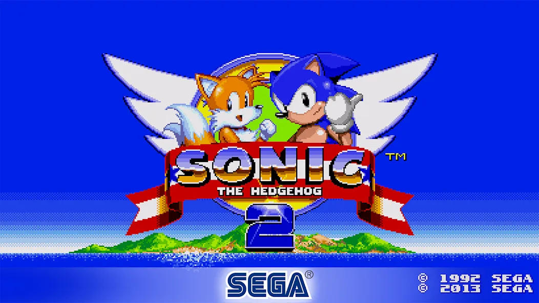 Sonic The Hedgehog 2 Classic (Соник Зе Хеджхог 2 Классик) [МОД Unlocked] Screenshot 1