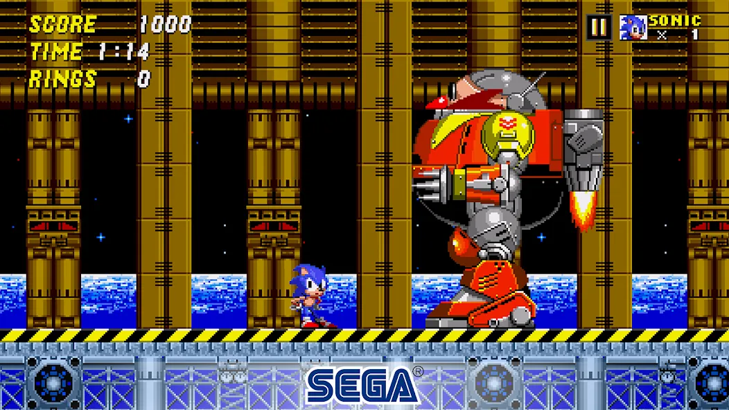 Sonic The Hedgehog 2 Classic (Соник Зе Хеджхог 2 Классик) [МОД Unlocked] Screenshot 2