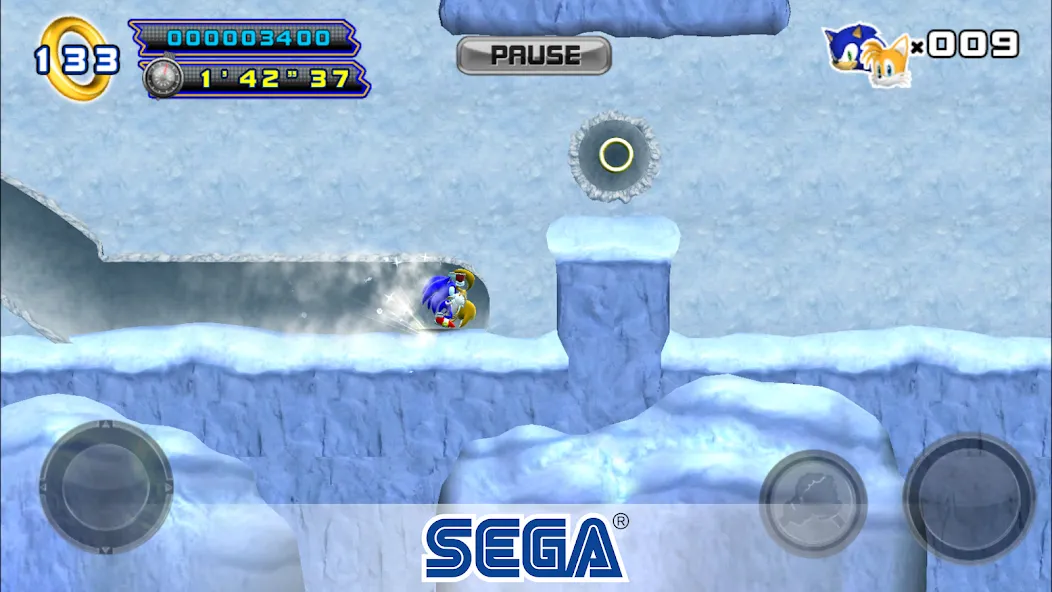 Sonic The Hedgehog 4 Ep. II [МОД Бесконечные монеты] Screenshot 3