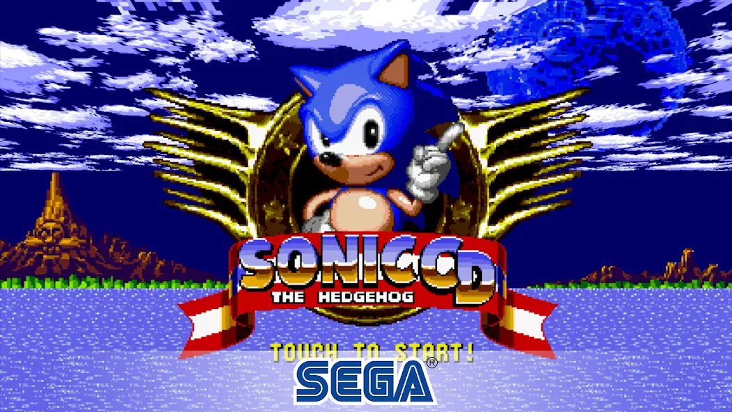 Sonic CD Classic (Соник СД Классик) [МОД Бесконечные монеты] Screenshot 1