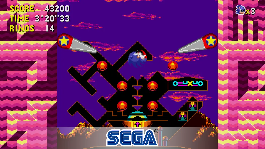 Sonic CD Classic (Соник СД Классик) [МОД Бесконечные монеты] Screenshot 2