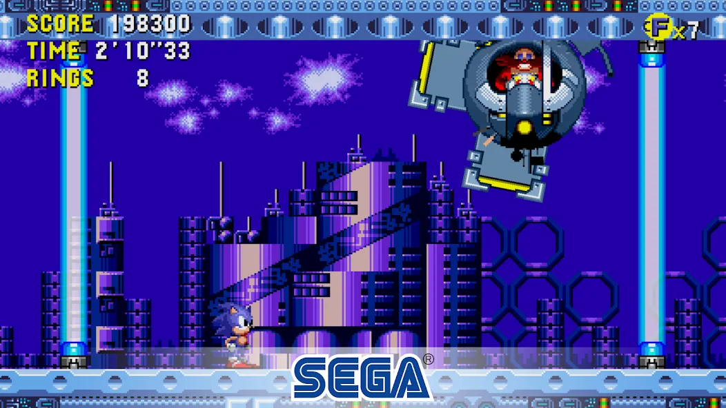 Sonic CD Classic (Соник СД Классик) [МОД Бесконечные монеты] Screenshot 4
