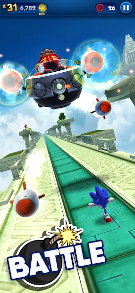 Sonic Dash - Endless Running (Соник Дэш) [МОД Unlocked] Screenshot 3