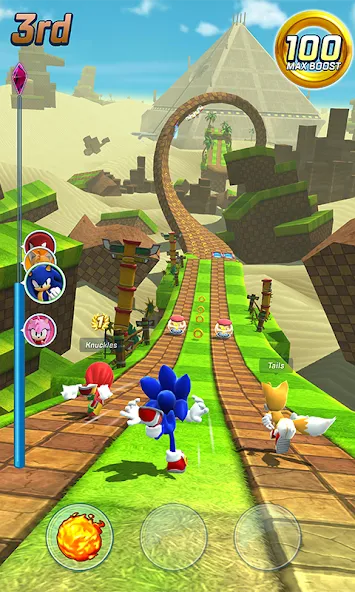 Sonic Forces - Running Game (оник Форсес) [МОД Unlimited Money] Screenshot 1