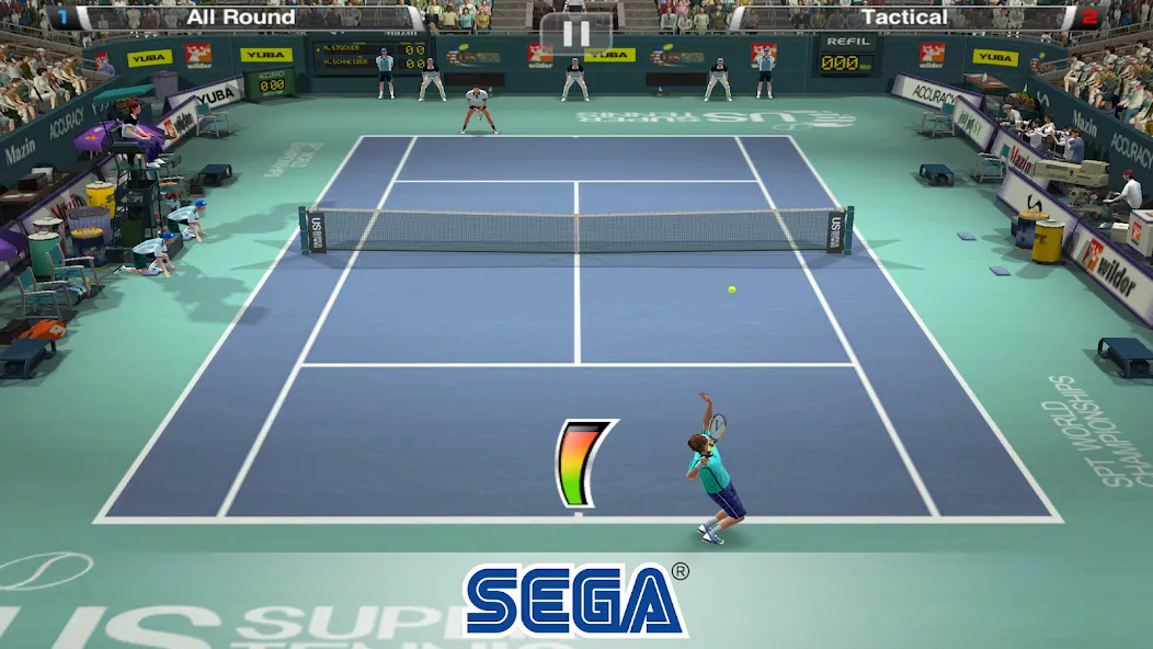 Virtua Tennis Challenge (Виртуа Теннис Челлендж) [МОД Unlocked] Screenshot 2