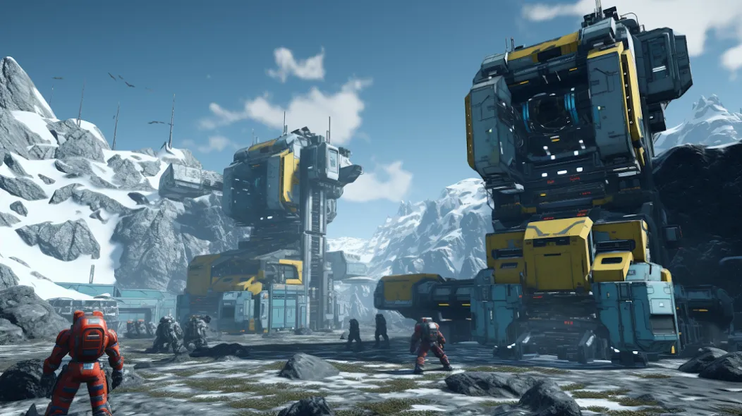 Ark of War: Aim for the cosmos (Арк оф Вор) [МОД Много монет] Screenshot 2