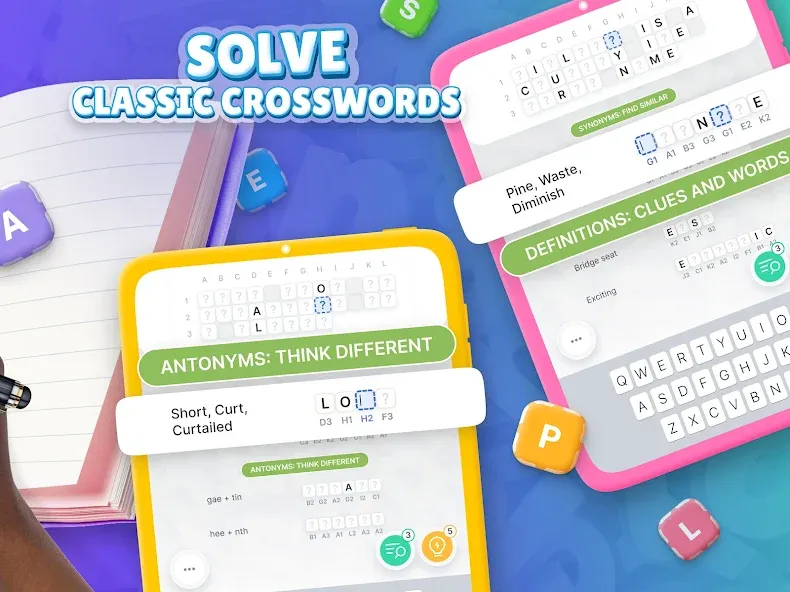Acrostics－Cross Word Puzzles [МОД Много денег] Screenshot 5