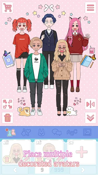 Lily Diary : Dress Up Game [МОД Бесконечные монеты] Screenshot 3