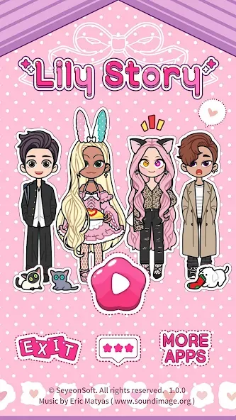 Lily Story : Dress Up Game [МОД Бесконечные деньги] Screenshot 1